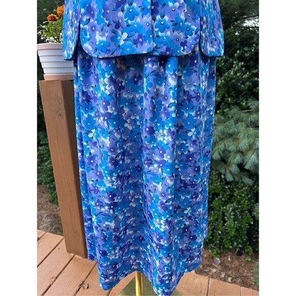 Vintage plus size Volup 1980s 2 piece set skirt and top - Picture 3 of 8